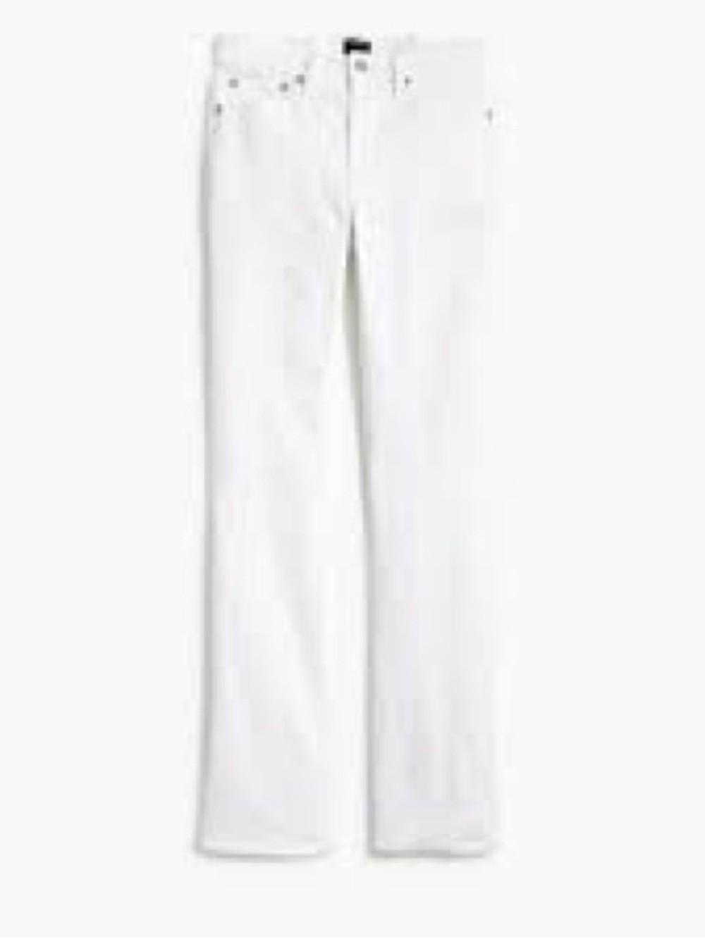 NWT J Crew white bootcut jeans size 29